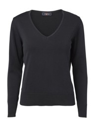 Zeige Details für Damen V-Ausschnitt Pullover Bild von Damen V-Ausschnitt Pullover