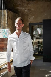 Zeige Details für Kochhemd mit V-Ausschnitt Bild von Kochhemd mit V-Ausschnitt