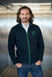 Zeige Details für Cardigan mit Flex zip le Reißverschluss Bild von Cardigan mit Flex zip le Reißverschluss