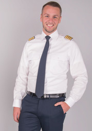 Zeige Details für Pilotenhemd "Body Cut" Bild von Pilotenhemd "Body Cut"