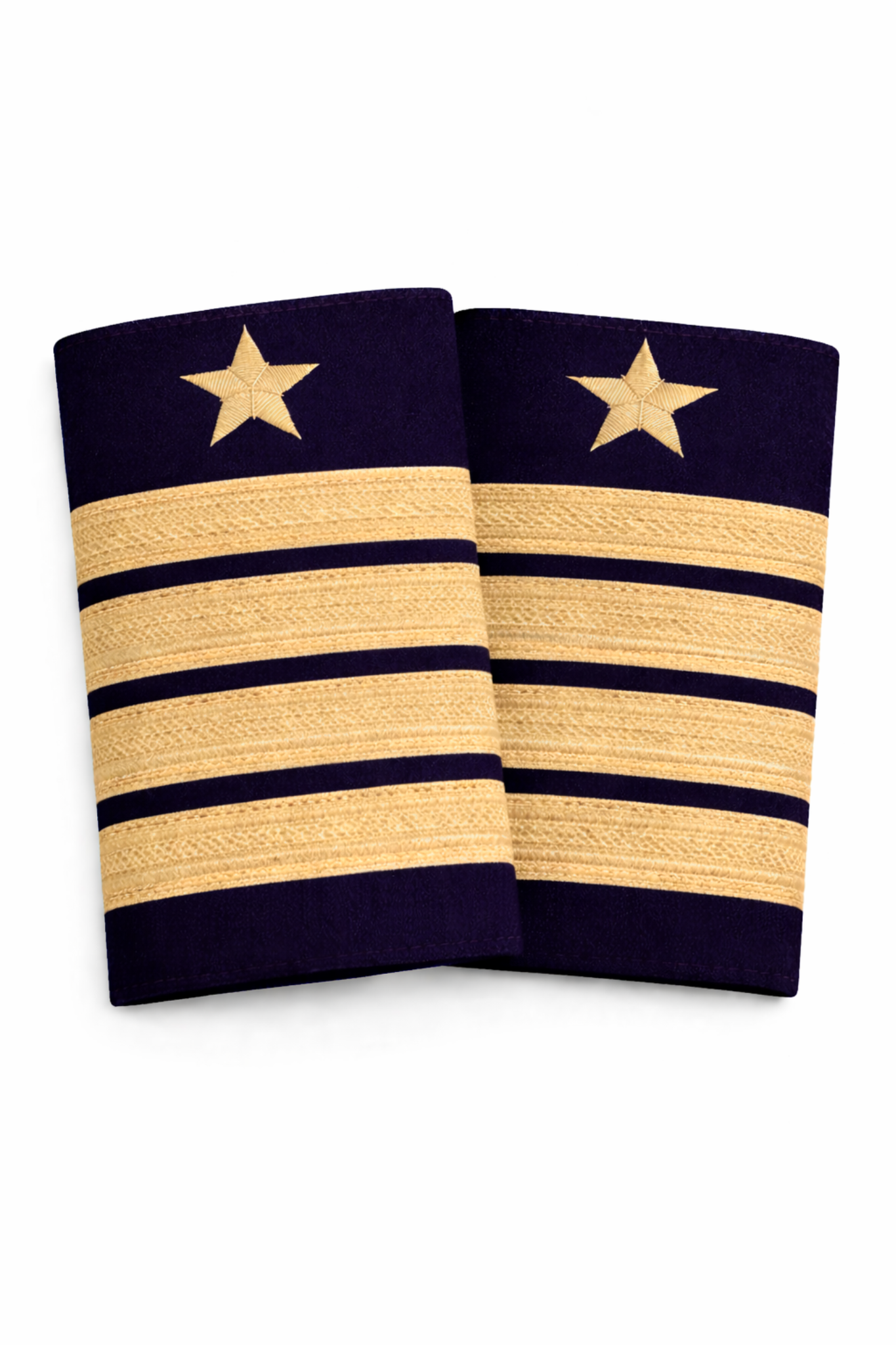 Schulterschlaufe mit Stern, 4 Streifen