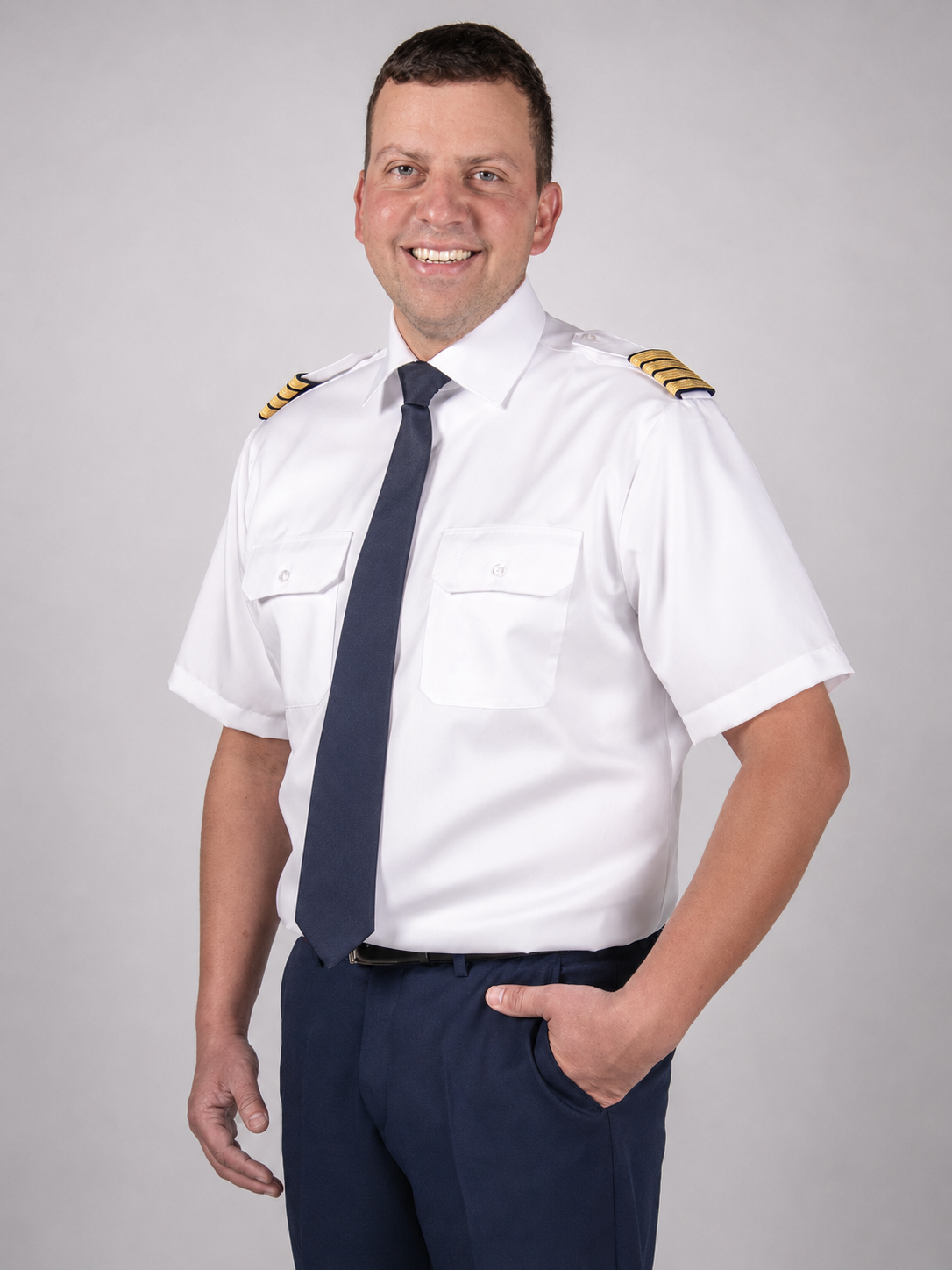 Pilotenhemd "Regular Cut"