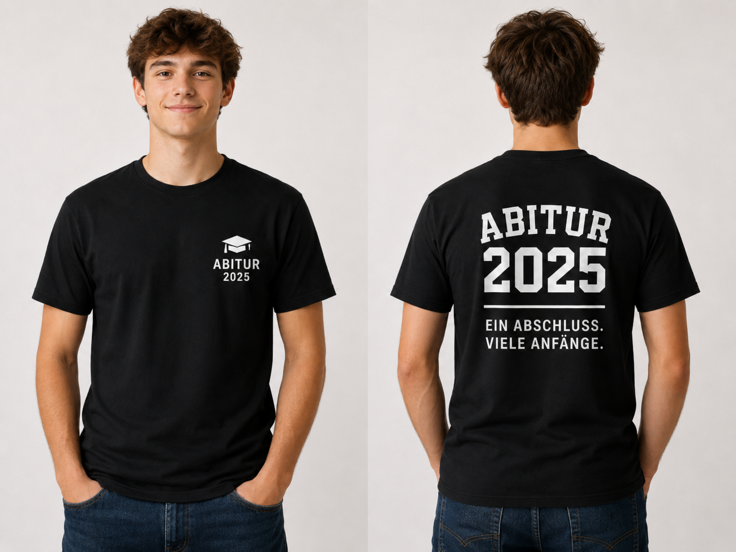 Beispiel für Teamwear mit Logo-Druck auf T-Shirt