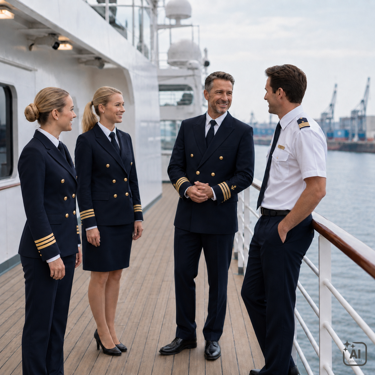 Schifffahrtsuniformen